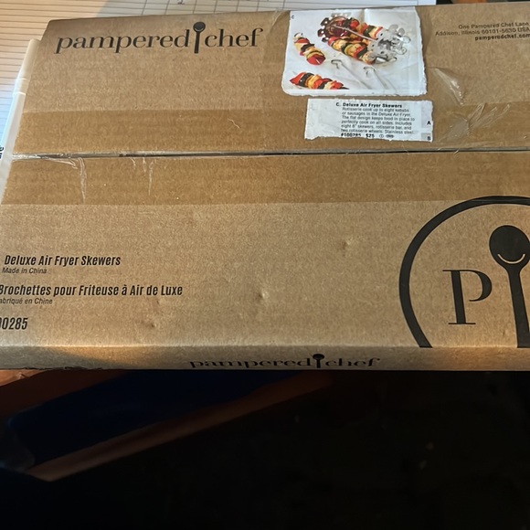 Pampered Chef Kitchen New Pampered Chef Air Fryer Skewers Poshmark